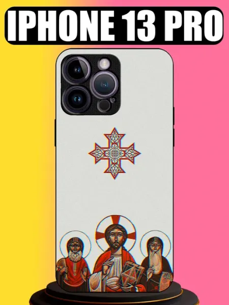 Чехол на iPhone 13 Pro с принтом православный tattycase
