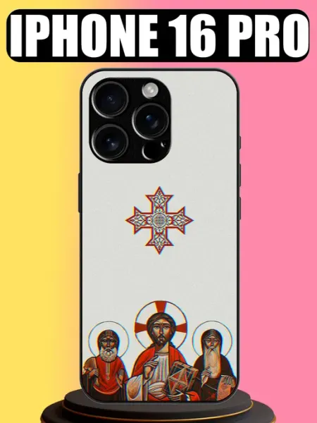 Чехол на iPhone 16 Pro с принтом православный tattycase