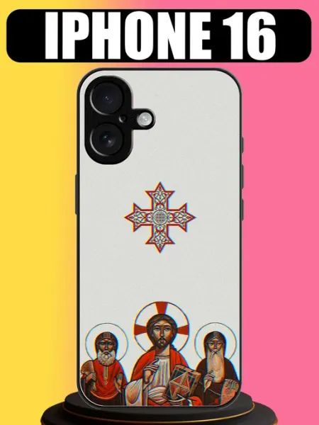 Чехол на iPhone 16 с принтом православный tattycase