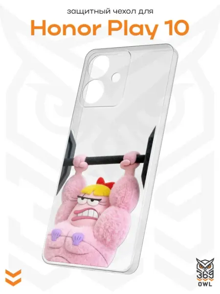 Чехол на Honor Play 10 с принтом Патрик OWL369