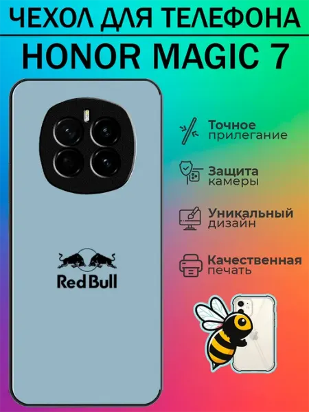 Чехол на Honor Magic 7 red bull tattycase