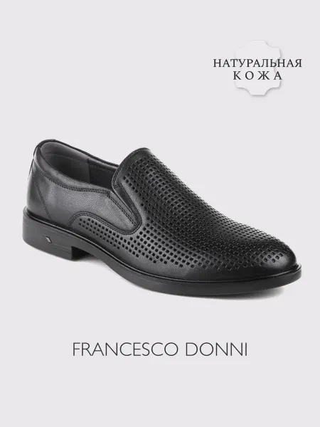 Francesco Donni Туфли классические с перфорацией натуральная кожа