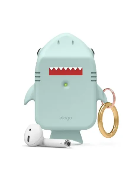 Чехол Shark для AirPods 1 2 Elago
