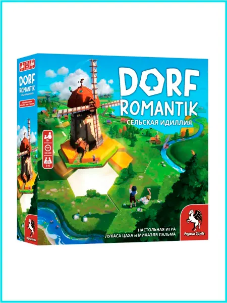 Pegasus spiele Дорфромантик Dorfromantik Сельская Идиллия Настольная игра
