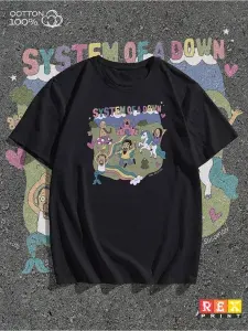 Футболка с принтом System of a Down