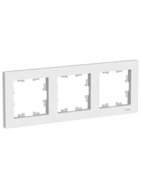 Рамка 3-м AtlasDesign универс. бел. SE ATN000103
