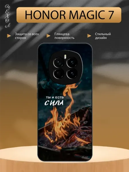 Чехол на Honor Magic 7 цветы aiiir