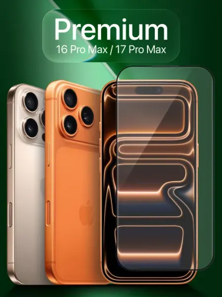Защитное стекло на iphone 17 pro max 16 pro max Cono