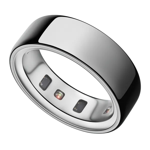 Умное кольцо Oura Ring 4 Silver US10, мониторинг здоровья, титан