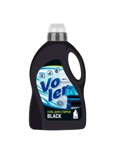 Гель для стирки Black, 1,5 л VOLER