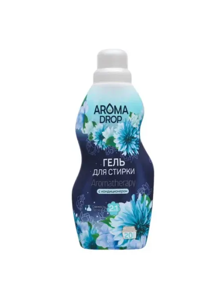 Гель для стирки 2в1 Aromatherapy Свежесть лотоса, 1л AROMA DROP