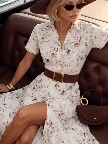 I want dress Платье рубашка летнее миди