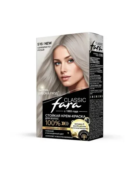 Стойкая крем-краска для волос Classic 516 Fara Classic