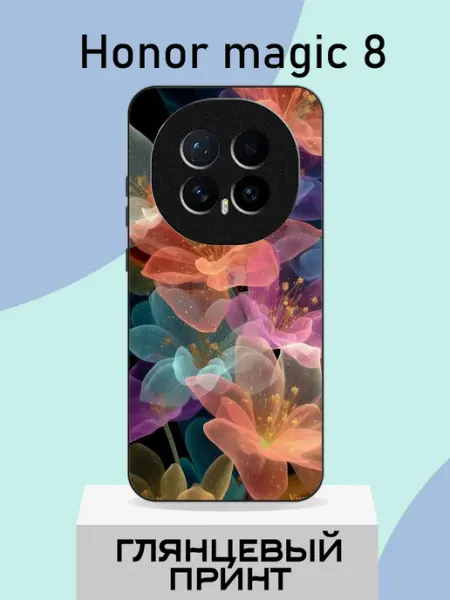 Чехол на Honor Magic8 бабочки PlusPrint