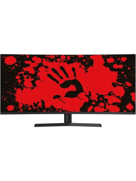 Монитор 34 Дюймов QHD игровой изогнутый 180Гц MN340W BLOODY