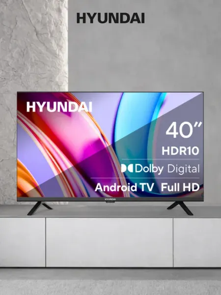 Телевизор 40 дюймов Смарт FHD Android TV HYUNDAI