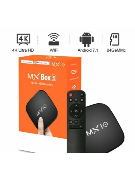 Смарт- приставка для телевизора MX Box 4K Ultra HD new generation