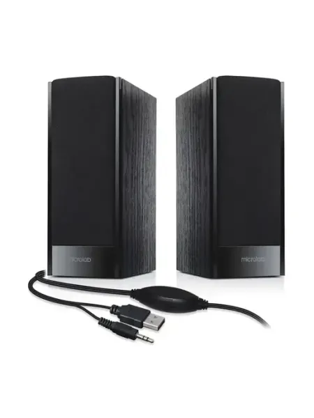 Компьютерные колонки B56 USB проводные для ПК и ноутбука Microlab