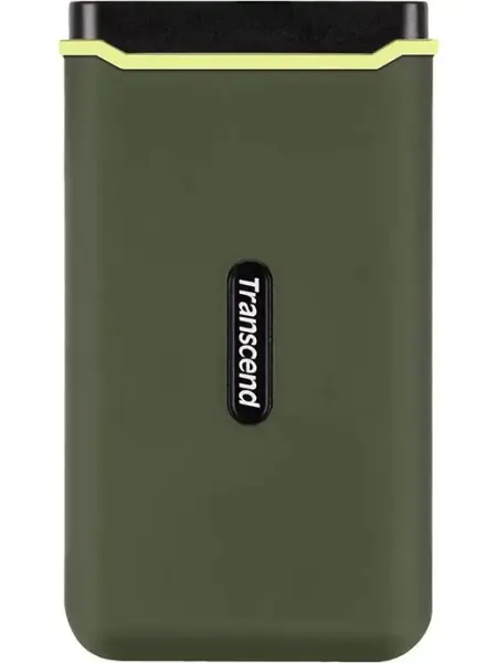 1 ТБ Внешний SSD ESD380C, USB 3.0, Зеленый (TS1TESD380C) Transcend