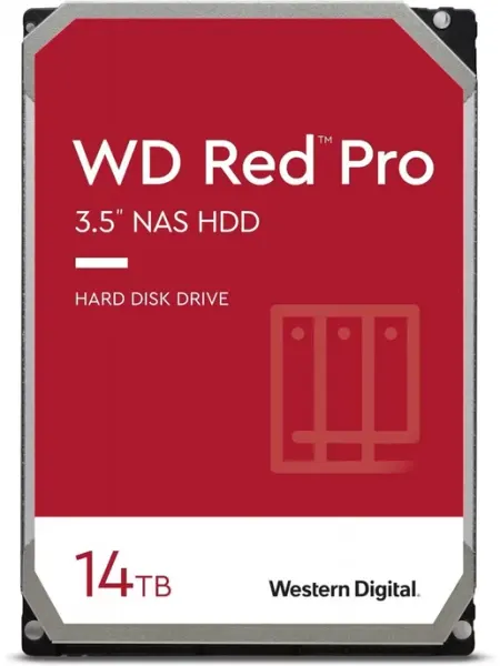 Жесткий диск 14 ТБ WD142KFGX NAS Red Pro WD