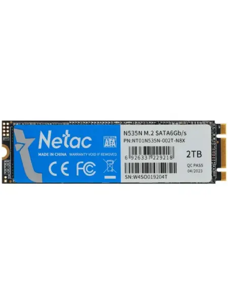 SSD накопитель M.2 N535N 2000 Гб SATA III NT01N535N-002T-N8X NETAC
