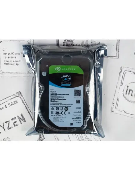 3.5" жесткий диск Seagate SkyHawk 6Tb ST6000VX0023 Seagate Technology
