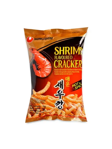 Чипсы креветочные Nongshim острые 75 г