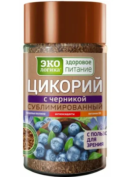 Цикорий с черникой 85 гр ЭкоЛогика