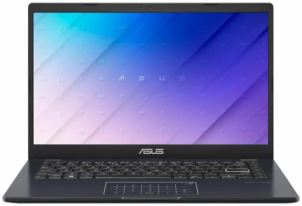 14" Ноутбук Asus VivoBook Go 14 E410MA-BV1517 (90NB0Q15-M40210) синий - 1366x768, TN, Intel Celeron N4020, ядра: 2 x 1,1 ГГц, 4 ГБ, SSD 256 ГБ, Intel UHD Graphics, Windows 10 Pro