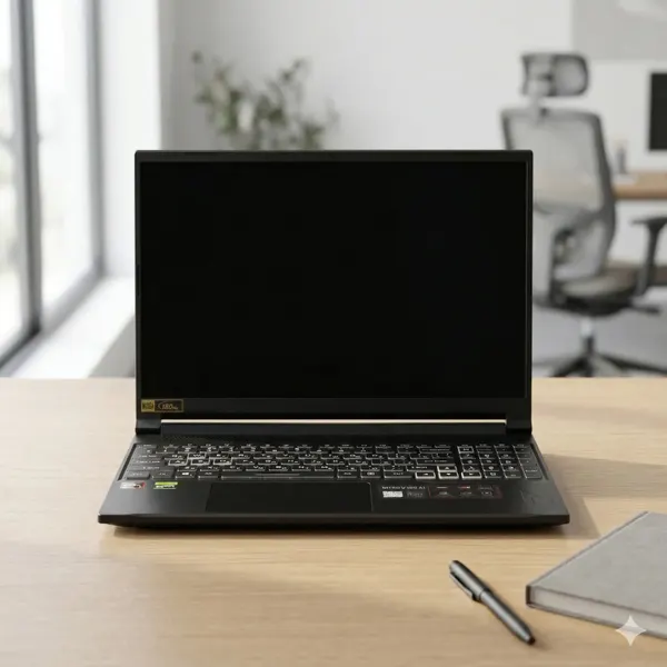 16" Acer Nitro V16, 180Hz, AMD Ryzen 5 240, GeForce RTX 5060 8 GB, RAM 16 GB DDR5, SSD 2 TB, Windows 11 Pro + Office 2021, Чёрный, Русская раскладка