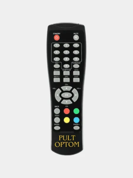 Универсальный пульт для тюнеров DVB T2, T3