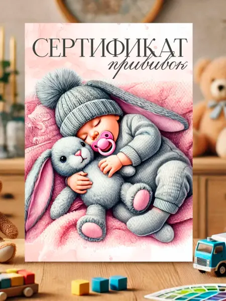 Сертификат прививок Мамины радости