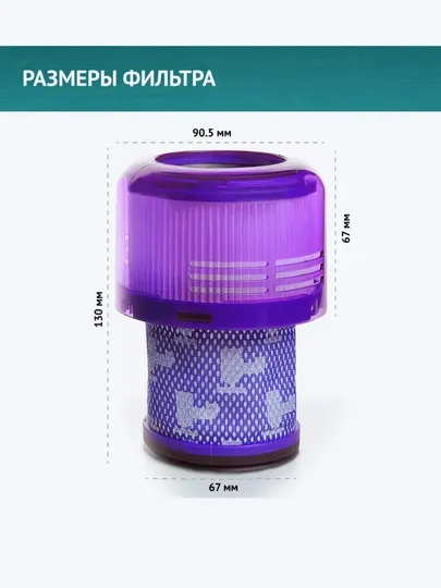 Фильтр для пылесоса Dyson V11 и V15