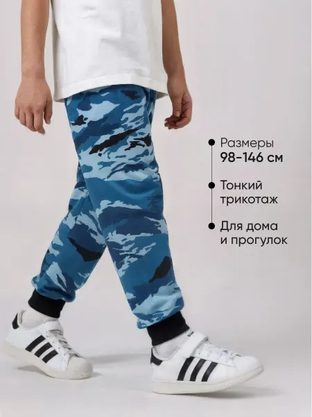 Дэнкидс Штаны для мальчика спортивные летние