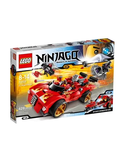 Конструктор LEGO Ninjago X-1 Ниндзя-зарядное устройство 70727, 426 деталей