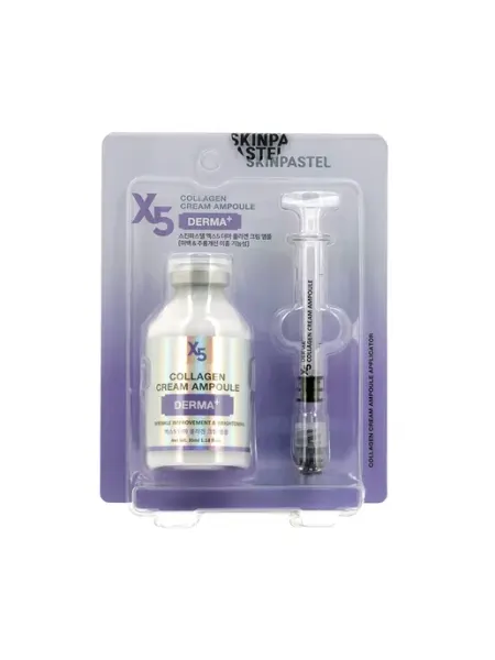 Крем для лица X5 DERMA ампульный с коллагеном 35 мл Skinpastel