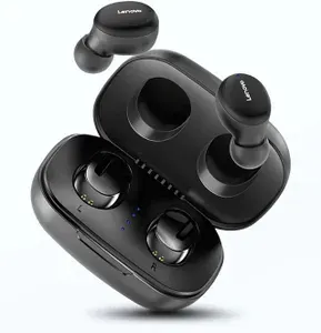 Товар с поврежденной упаковкой: Беспроводные наушники Lenovo EW301 True Wireless Earbuds черный