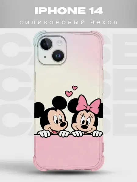 Чехол на iPhone 14 Микки Маус PRINTberries
