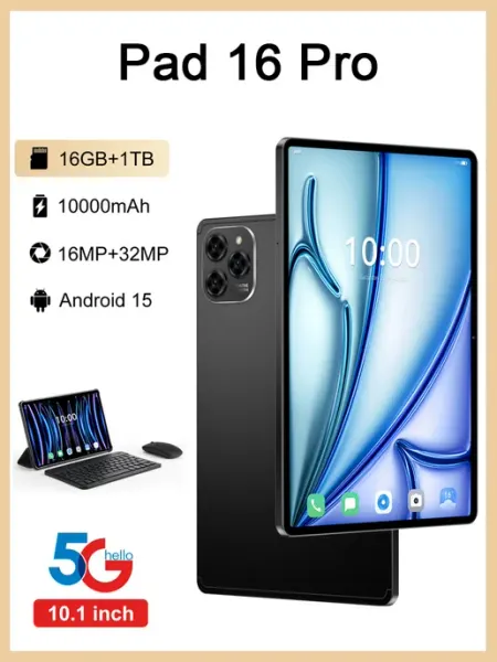 Планшет андроид Pad 16 Pro Ростест (EAC)16+1TB