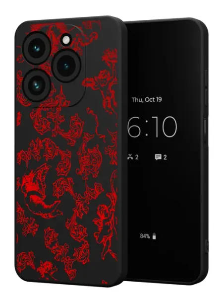 Чехол на Tecno Spark 20 Pro с принтом Готика FACTORIA