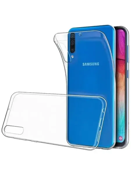 Чехол на Samsung Galaxy A7 2018 A750 прозрачный бампер AKS Sale