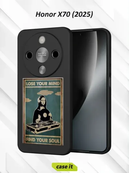 Чехол на Honor X70 (2025)с принтом Мона Лиза Case it