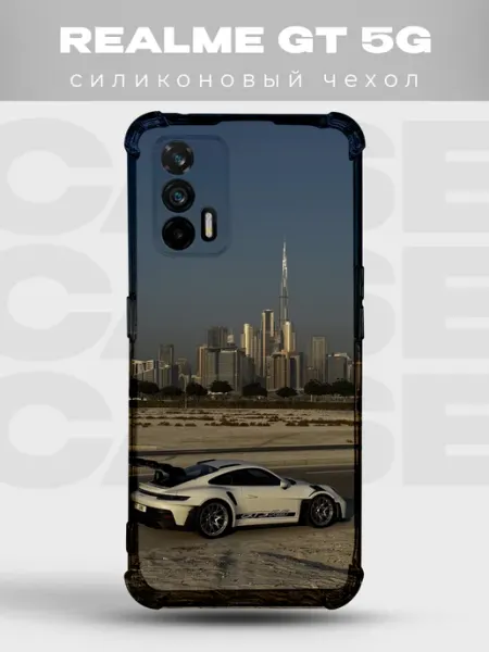 Чехол на Realme Gt 5G Спорткары jdm тачки дрифт машины авто PRINTberries