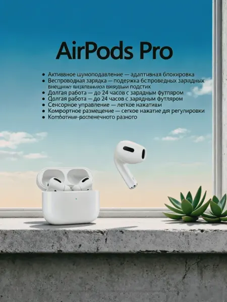 Беспроводная Bluetooth-гарнитура с функцией шумоподавления DarashShop