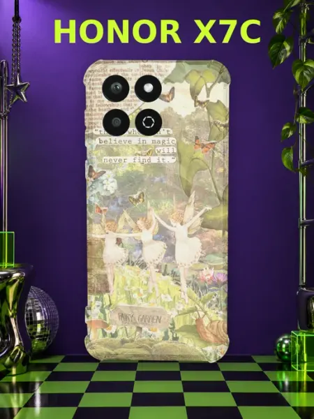 Чехол на Honor X7C дизайн Fairycore PRINTberries
