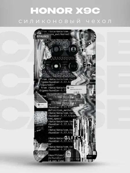 Силиконовый чехол на Honor X9C Y2K pinterest PRINTberries