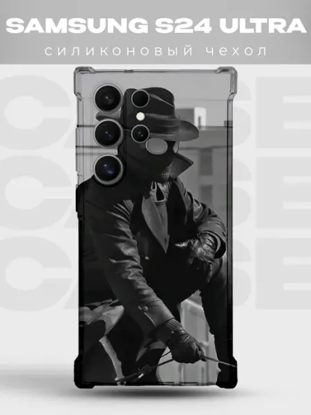 Чехол на Samsung S24 Ultra Человек-паук Нуар нуар арт комикс PRINTberries