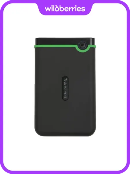 Внешний жесткий диск 1 ТБ StoreJet 25M3 (TS1TSJ25M3S) Transcend