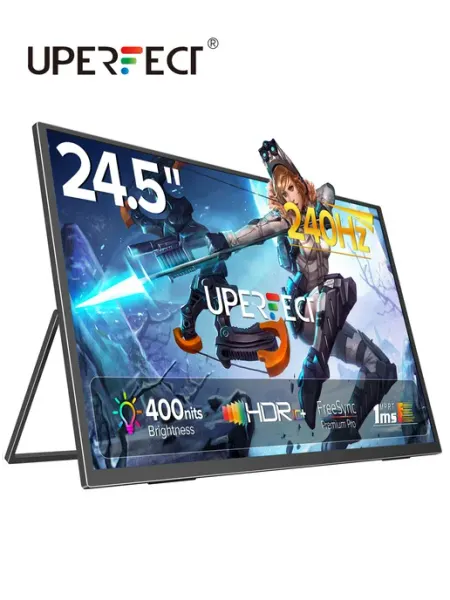 24,5-дюймовый портативный игровой монитор 240 Гц 1080P Uperfect