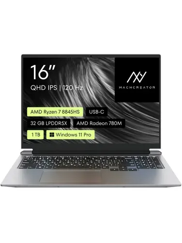 Ноутбук Vision L16 Orgin 16" Ryzen 7 8845HS 32 1TB Radeon MACHCREATOR